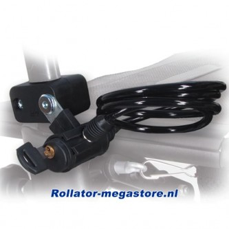 Kabel slot met sleutel